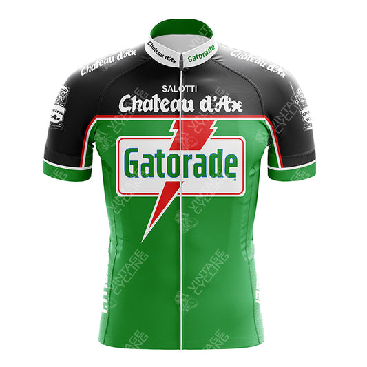 Gatorade Chateau d'Ax Retro Retro Cycling Jersey