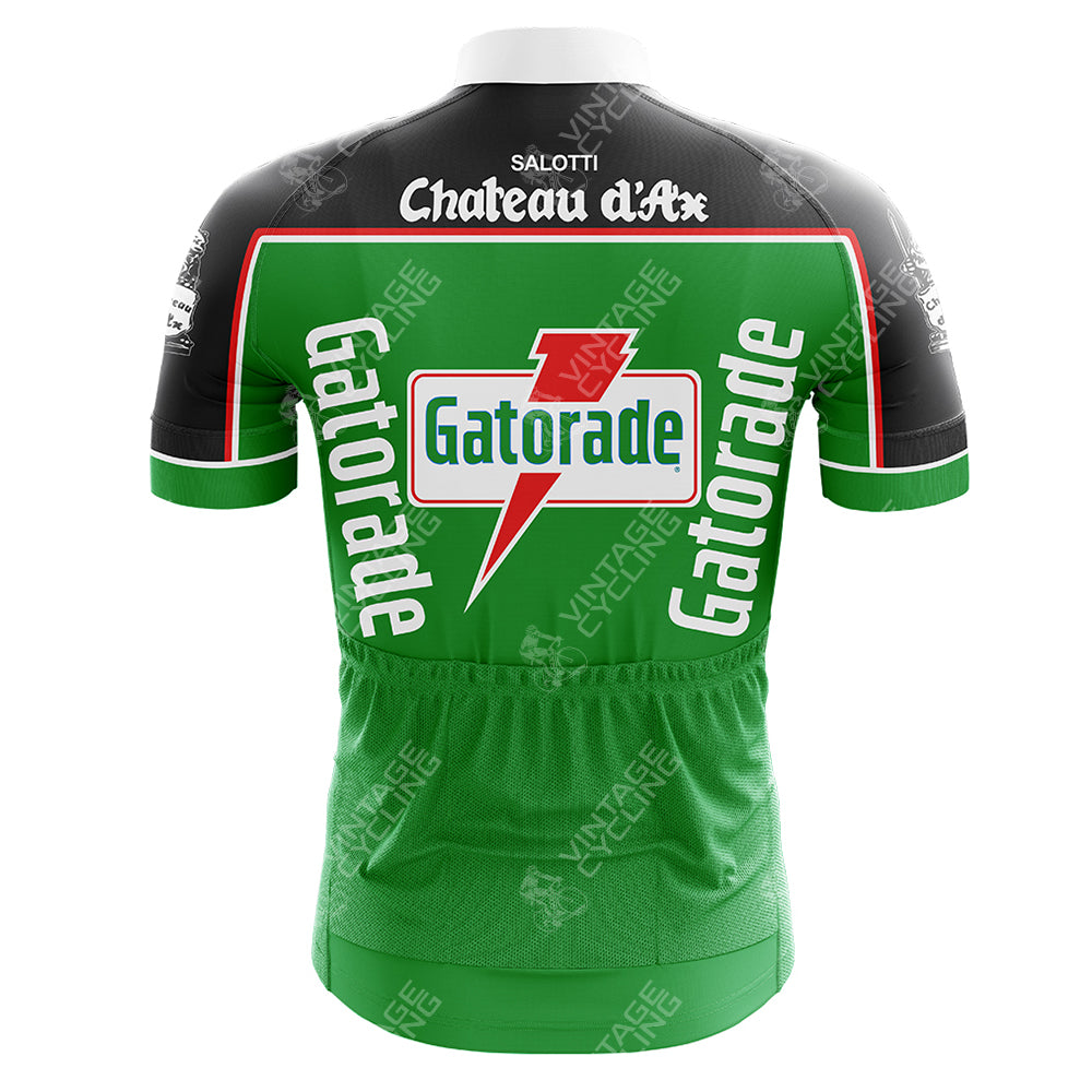 Gatorade Chateau d'Ax Retro Retro Cycling Jersey