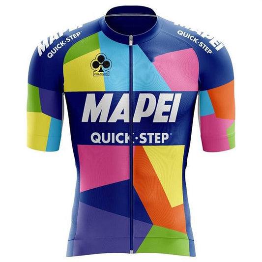 Mapei Quick Step Retro Cycling Jersey