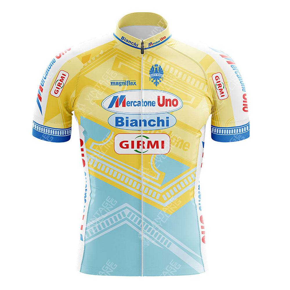 Mercatone Uno Retro Retro Cycling Jersey