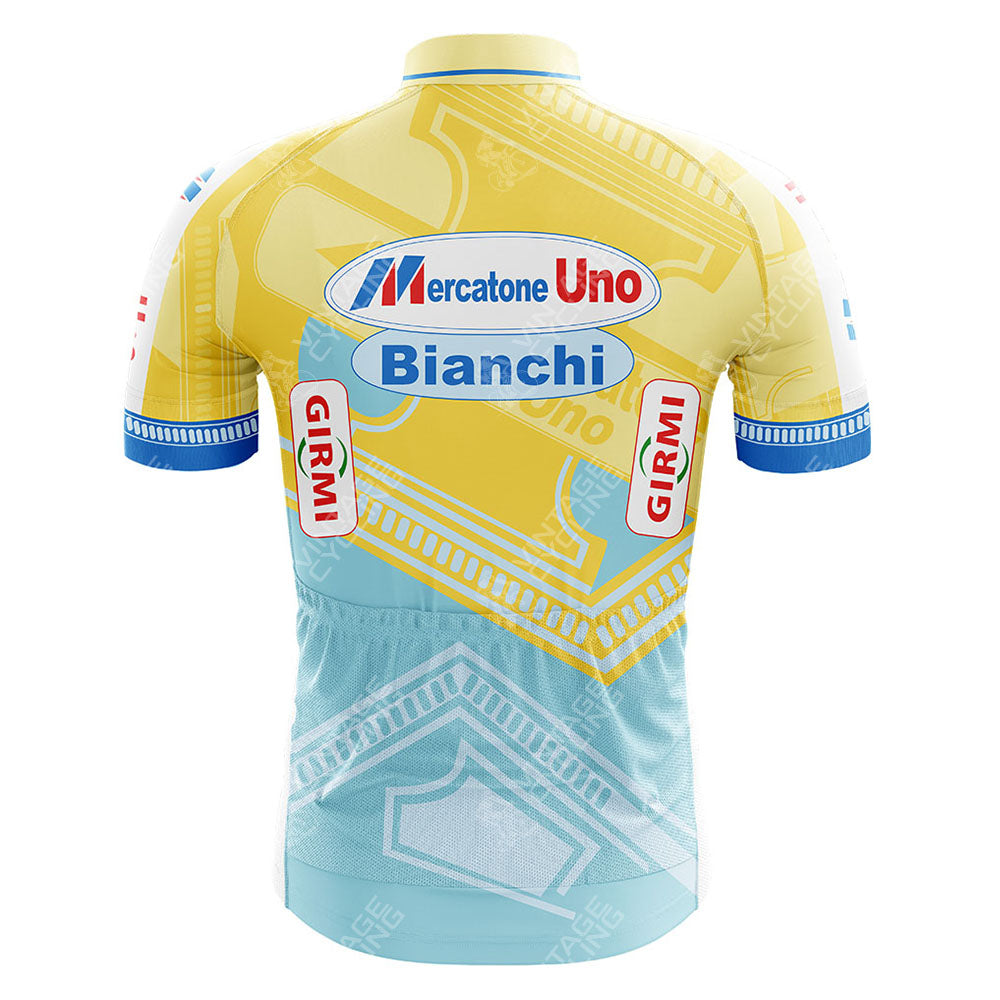 Mercatone Uno Retro Retro Cycling Jersey