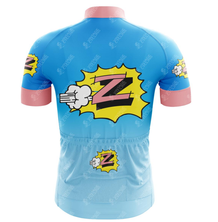Vetements Enfants Team Z Retro Cycling Jersey