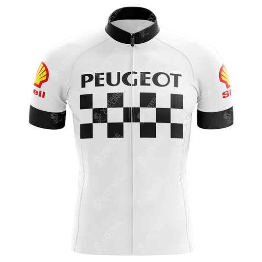 Classic 1960s Peugeot Retro Cycling Jersey