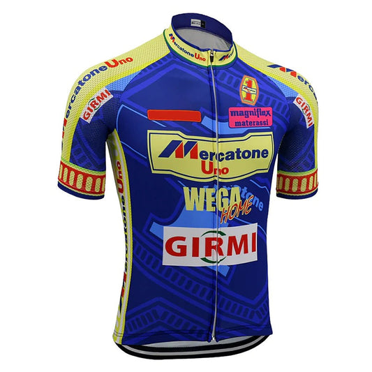 Mercatone Uno Wega Retro Cycling Jersey Set