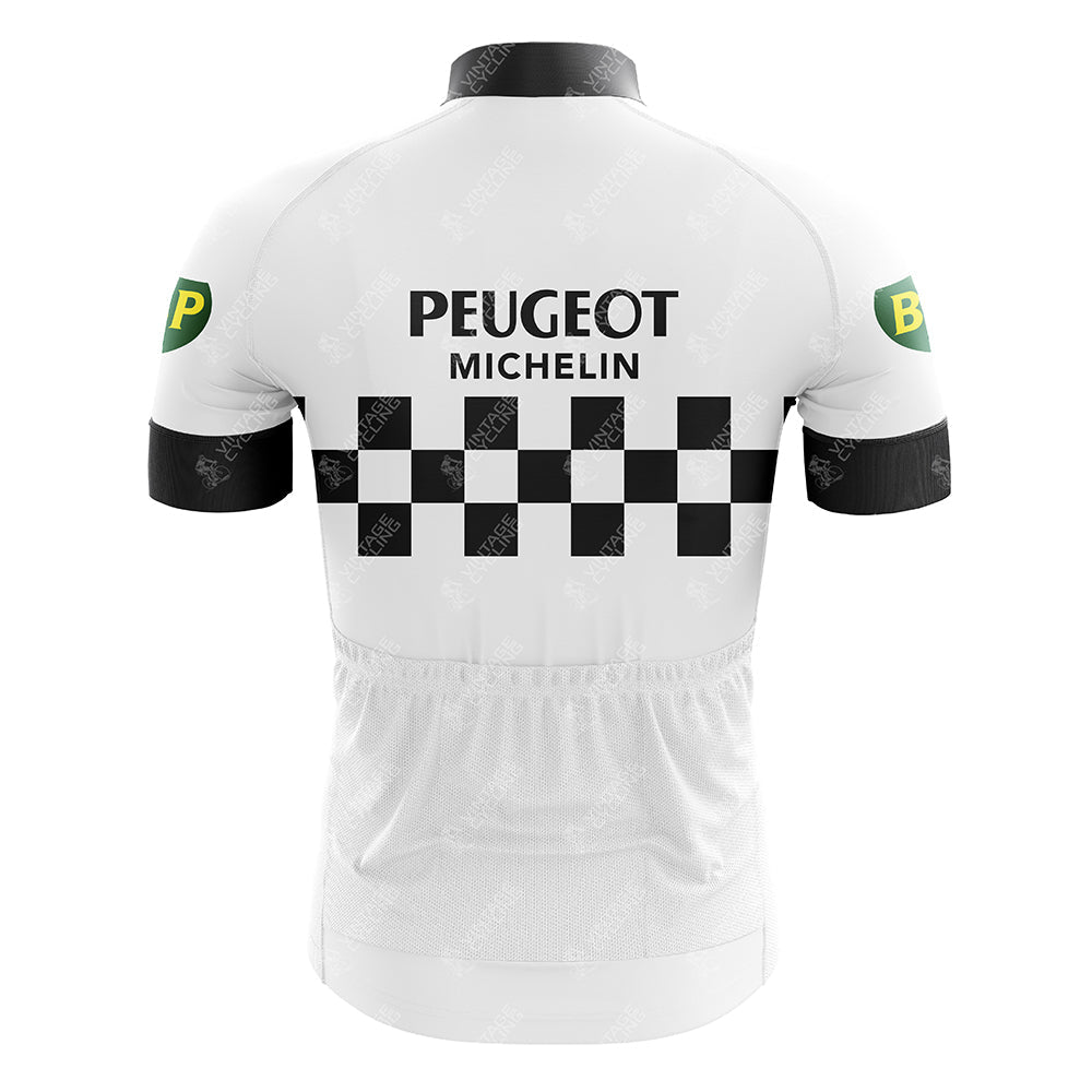 Classic 1960s Peugeot Retro Cycling Jersey