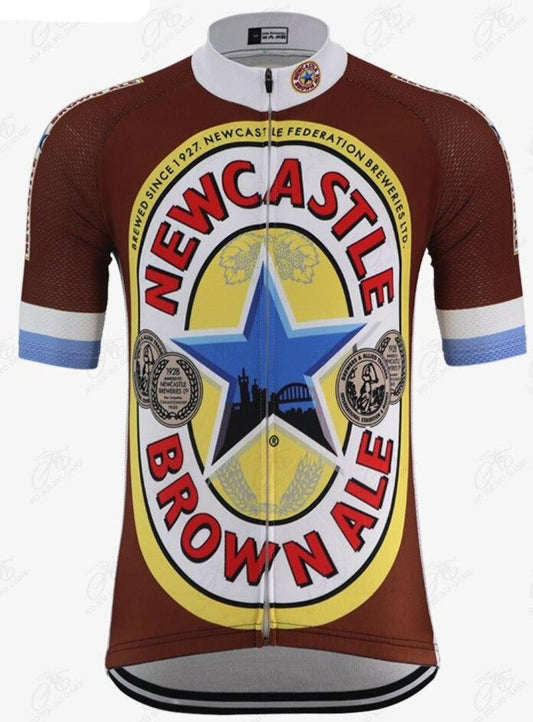 Newcastle Brown Ale Retro Cycling Jersey