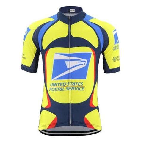 United States Postal Service Retro Cycling Jersey