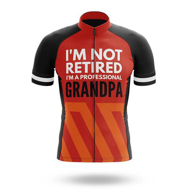 Retired Grandpa Cycling Jersey