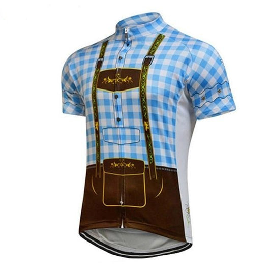 Lederhosen Retro Cycling Jersey